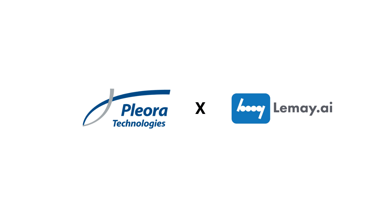 Pleora and Lemay.ai Partner to Boost Productivity and Profitability for Real-Time Imaging Applications
